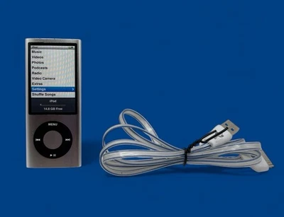 Apple iPod Modelo A1320 5ta Generación 16 GB / Video / Radio Plateado + Paquete USB Foto 1 de 4