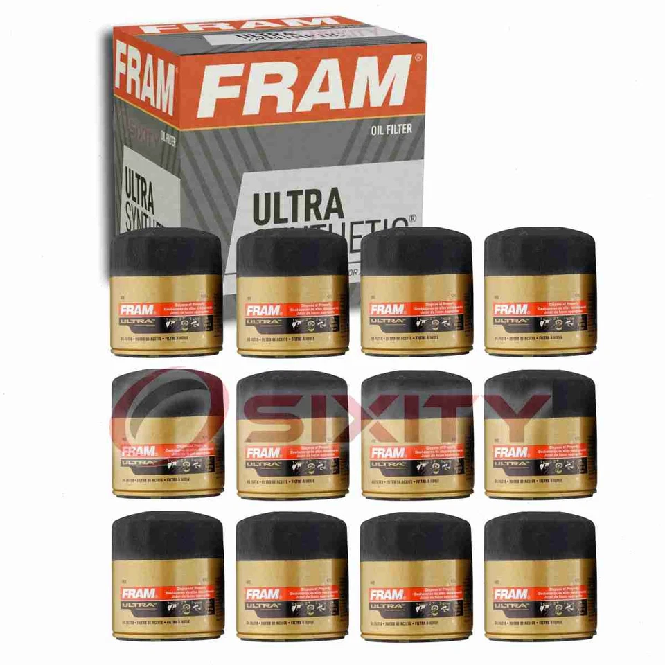 12 pc FRAM Ultra XG3614 Engine Oil Filters for FB100 BE-231 B23145 AF27 rj - Image 1 of 4
