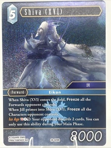 Shiva (XVI)-26-029R Final Fantasy TCG Gunslinger in the Abyss-Foil - Picture 1 of 2