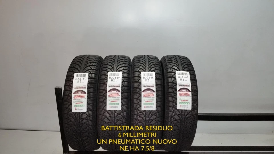 GOMME USATE   165/60R15 77T FULDA KRISTALL MONTERO 3 PNEUMATICI USATI B32150 - Bild 1 von 1