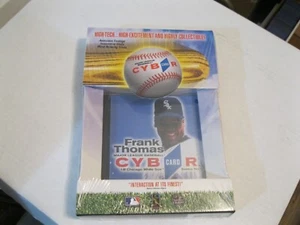 Frank Thomas 1996 Cyber tarjeta de béisbol imágenes interactivas trivia CD-ROM NUEVO - Imagen 1 de 2