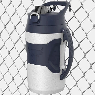 Under Armour Project Rock Playmaker Jug 64 oz. Water Bottle Cold For 12 Hours 🔥