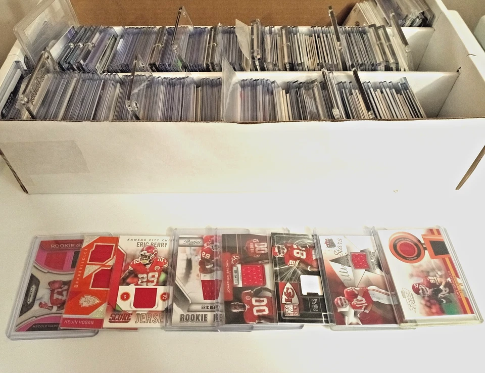 NFL Football Relic Patch Cards You Pick! Topps/Panini/Upper Deck & More!!! - Image 1 of 1