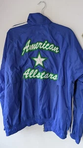 Giacca squadra ADIDAS vintage blu anni 90 uomo S 11179 AMERICAN ALLSTARS - Foto 1 di 12