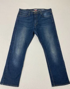 Levis Denizen 232 Jeans Men's Slim Straight Fit Size 38/30 100%Cotton#2543 - Picture 1 of 9