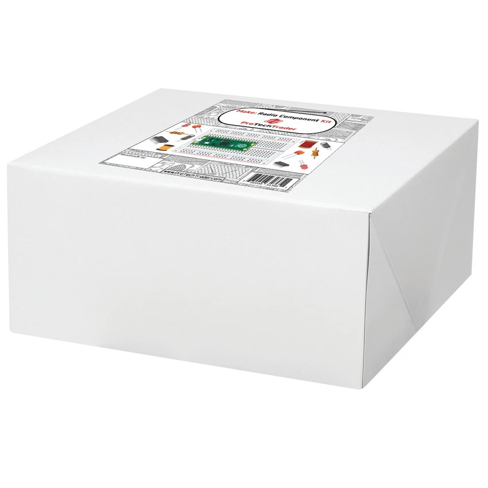 Make: Radio Component Kit - Complete Electronics Component Pack Book Science Lab - Image 1 of 4