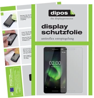 6x Protector de Pantalla para Nokia 2.1 Protección Antideslumbramiento dipos Foto 1 de 4