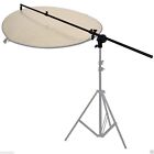 174cm Collapsible Studio Reflector Holder Boom Arm Grip Photo Light Stand UK