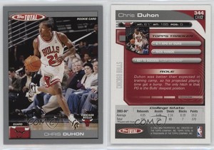2004-05 Topps Total Silver Chris Duhon #344 Rookie RC