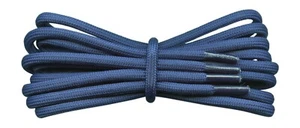 Cordones gruesos redondos de poliéster azul pizarra - 5/6 mm - ideales para senderismo, trabajo - Imagen 1 de 1
