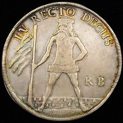 1706 Germany Brunswick-Lunenburg Wildman Silver Thaler DAV-2065 | NGC XF40 - Image 1 of 4