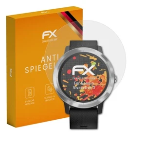 atFoliX 3x folia pancerna do Garmin Vivoactive 3 folia ochronna matowa i odporna na wstrząsy folia - Zdjęcie 1 z 8