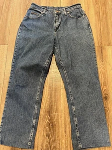 Riders by Lee Jeans Women 12P Blue Mid Rise Straight Leg Denim - Picture 1 of 3