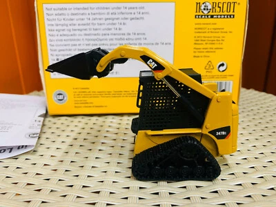Norscot Cat 247B3 Multi Terrain Loader With Work Tools 1:32 New in Box #55269 - Image 1 of 4