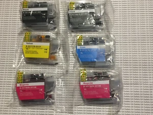 6 LC3013 LC3011 Ink Cartridges for Brother MFC-J491DW J497DW MFC-J895DW J690DW - Picture 1 of 2
