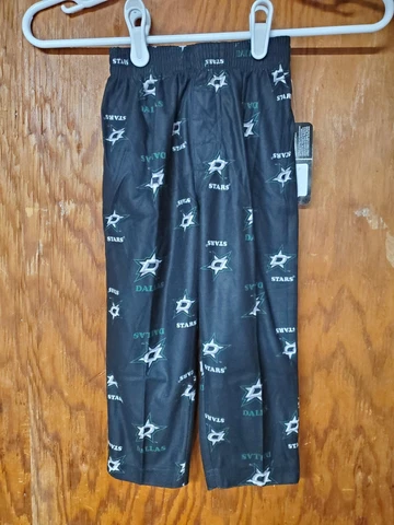 NHL Dallas Stars Toddler Sleepwear All Over Print Pants Size 2T Cover