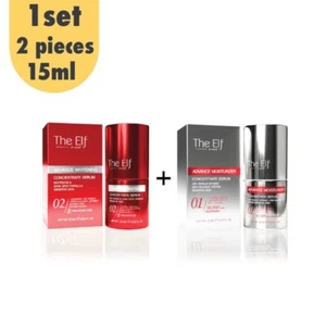 The Elf Advanced Whitening & Advanced Moisturizer 15ml Facial Serum Set 1 - Picture 1 of 10