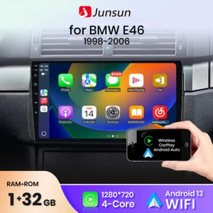 9" Android CarPlay GPS BT DAB Autoradio Navigation für BMW 3er E46 316i 320d 330 - Bild 1 von 19