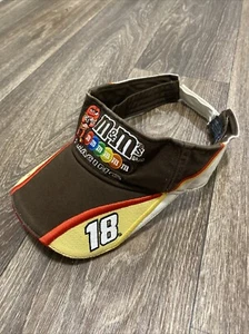 Kyle Busch #18 M & M's Nascar Racing Chase Authentic's Visor Adjustable Strap - Picture 1 of 11