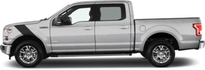 Le Mans Fender Vinyl Graphic Decal Stripes for Ford F-150 2015 & Up - Picture 1 of 1