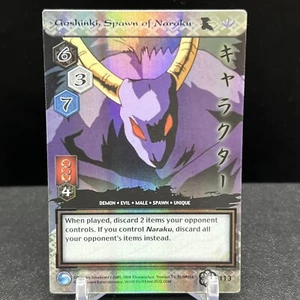 Goshinki Spawn of Naraku 113 Foil Inuyasha Card - Picture 1 of 2