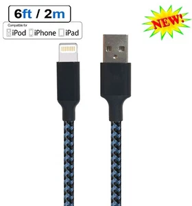 For iPhone 14 7 8 Plus iPhone 11 XR Xs Max 12 13 Charger USB Cable Cord 3/6/10FT - Picture 1 of 12