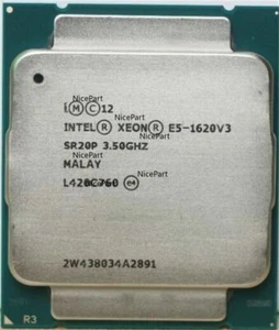 compatibility Intel Xeon E5-1620 V3 CPU Quad Core 3.5GHz 10M SR20P LGA2011-3 - Picture 1 of 1