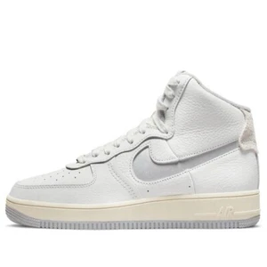 Womens Nike Air Force 1 High Sculpt White Silver Size 10/8.5 Mens DC3590-101 - Picture 1 of 8