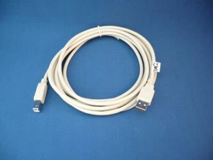 USB-Kabel, 2.0, A-Stecker > B-Stecker, 3m, - z.B. für Drucker, Scanner, etc.! - Bild 1 von 1