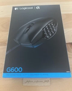 MMO Gaming Mouse Logitech G600t Button 20 Mounted on the highest 8 200dpi Japan - Picture 1 of 11