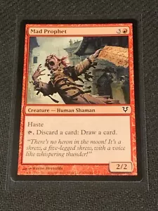 Magic the Gathering Avacyn Restored Mad Prophet - Picture 1 of 2