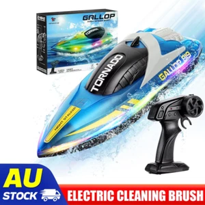2.4GHz RC Speed Boat Remote Control High Speed Boat Waterproof Mini RC Boat Gift - Picture 1 of 7