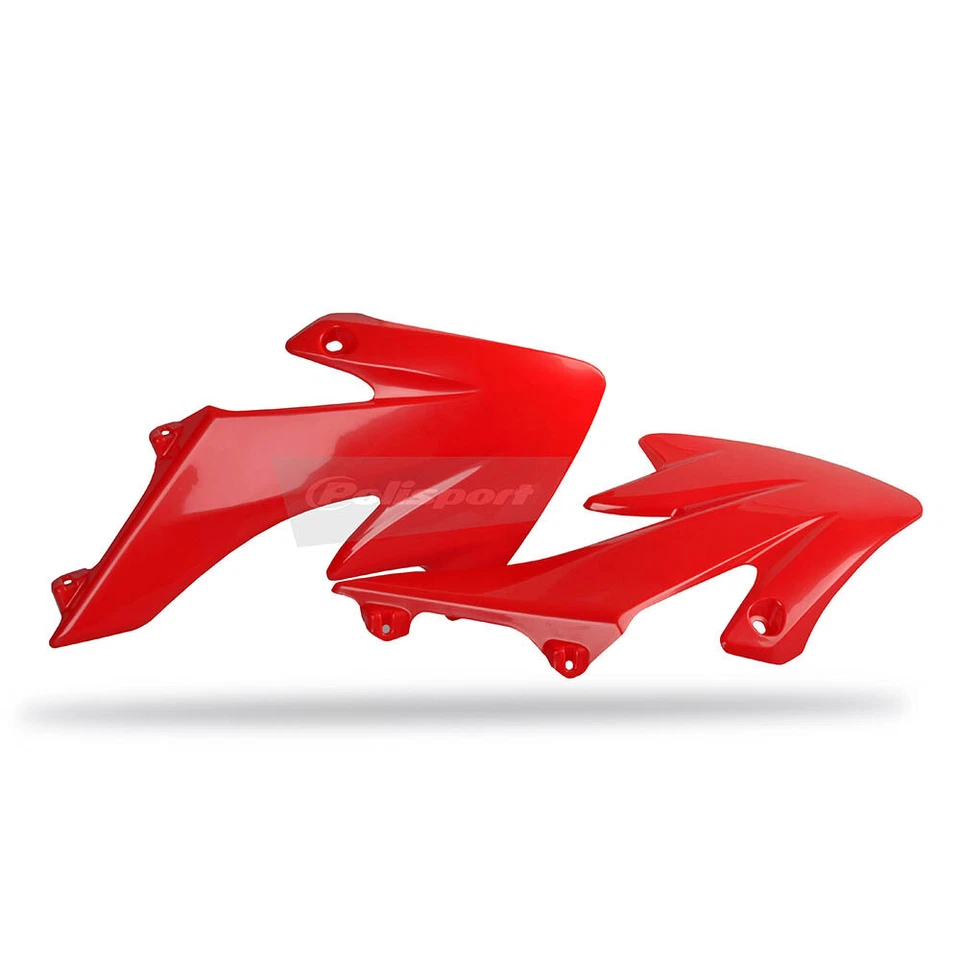 Cubiertas de radiador Polisport rojas para Honda CRF50F 2004-2021 Foto 1 de 1