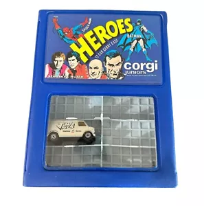 Vintage Corgi Junior Heroes 12 Car Case Batman Spiderman & Chevrolet Van Jaws - Picture 1 of 22