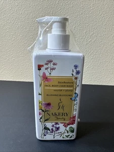 Nakery Beauty SkinRestore Gesicht Körper HAAR Waschen BLÜTEN 11,8 Unzen VERSIEGELT - Bild 1 von 4