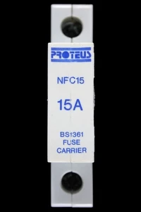 PROTEUS 15 AMP FUSE CARRIER HOLDER NFC15 - Picture 1 of 6