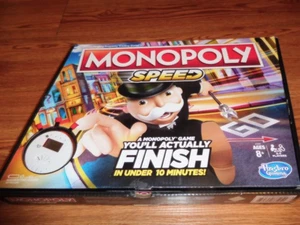 Monopoly Speed Edition Board Game 2018 Edition, Complete Set #E7033 - Picture 1 of 13
