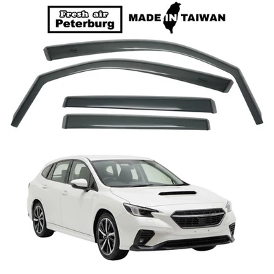 Deflector de viento en canal para SUBARU WRX Wagon 5D 2023 4 piezas Foto 1 de 4