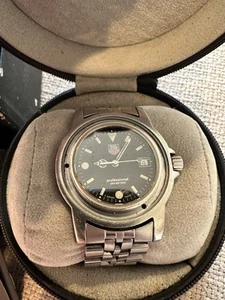 Tag Heuer Professional 200M WD1210-D0 Quarz schwarzes Zifferblatt Herrenuhr 35mm lesen - Bild 1 von 12