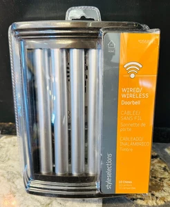 Style Selections Bronze Wired or wireless Doorbell Chime UPC 016963375802 - Picture 1 of 2