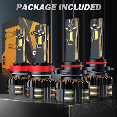 Faros LED para Chevy Silverado/GMC Sierra 1500 2007-2013 AUXBEAM CANBUS Foto 1 de 4