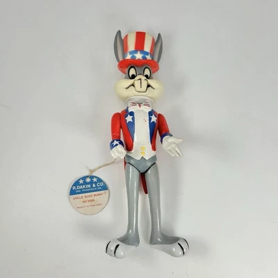 Vintage R.Dakin "Uncle Bugs Bunny" No.3599 Toy Uncle Sam 1975 W/Original Tag - Image 1 of 4