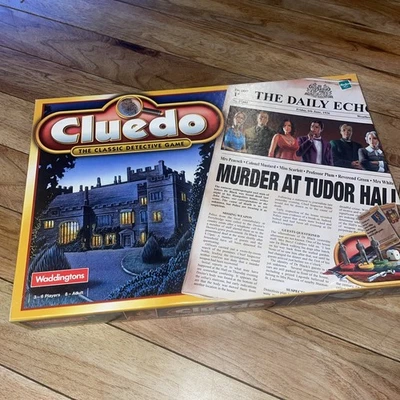 Waddingtons Cluedo 8 - Adult Board Game Great Condition Fully Complete Free Post - Image 1 of 4
