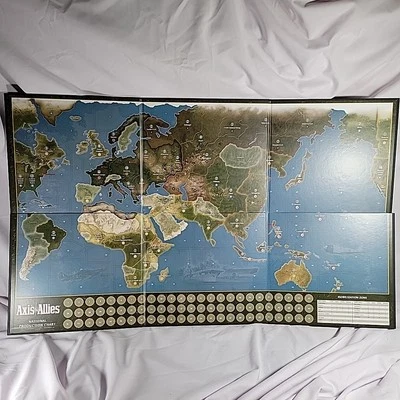 Axis & Allies 1941 Board Game 2012: Replacement Gameboard Only - Image 1 of 4