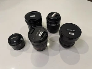 Sony Alpha A-Mount Lenses Bundle - Picture 1 of 6