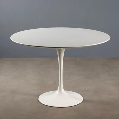 Table Knoll Tulip Vintage Design Eero Saarinen Aluminium Original - Photo 1/4
