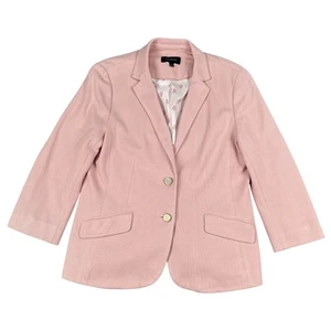 Talbots Damen zwei Goldknöpfe Rosa Rouge Karriere Blazer Gr. 12 - Bild 1 von 7