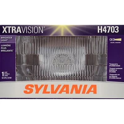 SYLVANIA H4703 XtraVision Halogen Bulb – Sealed Beam Headlight Replacement (1PC) - Image 1 of 4