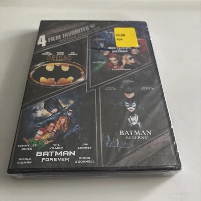 NEW: 4 Film Favorites: Batman Collection (2-DVD Set, 2009) Sealed - Image 1 of 4