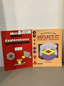 2 Books: Mirror Explorations & Activities for Reflect-It Hinged Mirror - Picture 1 of 6